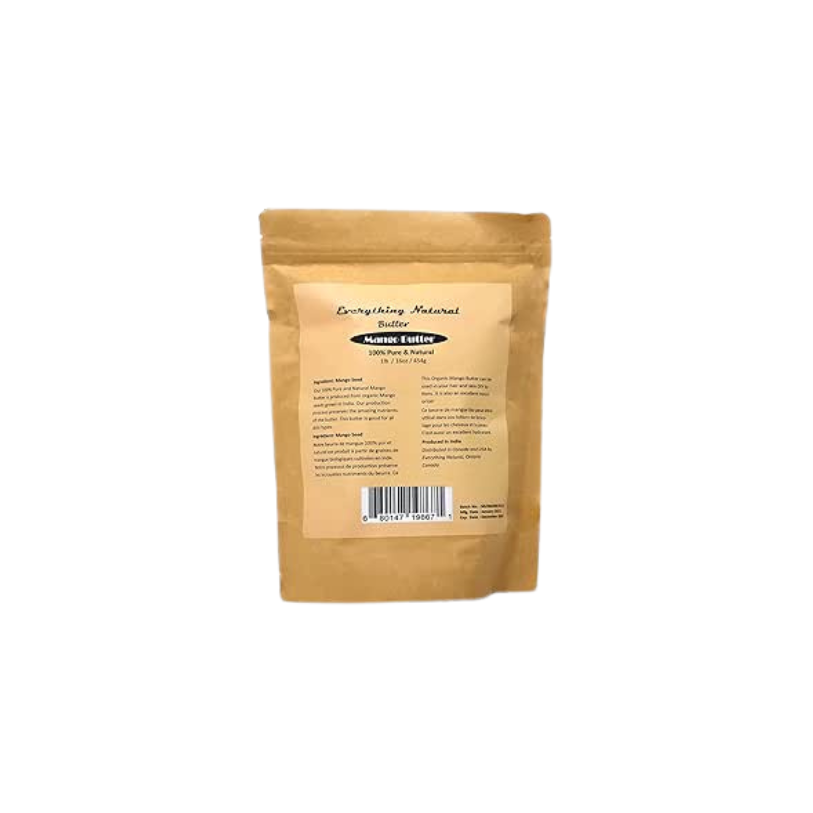 MANGO BUTTER ORGANIC UNREFINED - 454G/16oz
