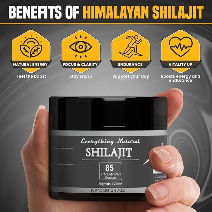 Himalayan Shilajit Resin 50g/1.76oz 100% Pure