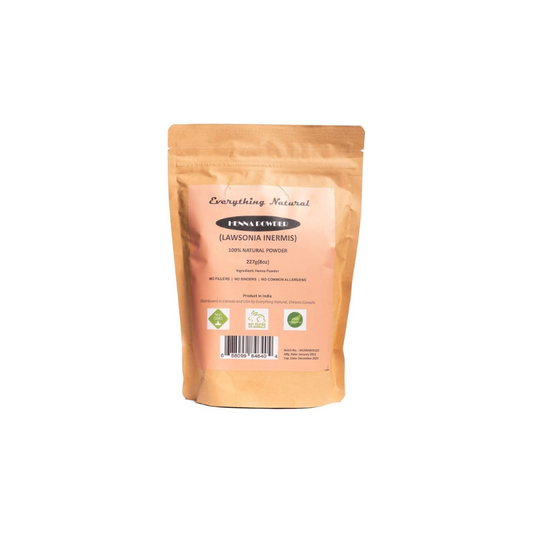 HENNA NATURAL POWDER (LAWSONIA INERMIS) 227G/8OZ