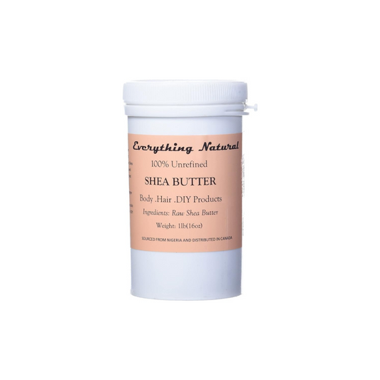 SHEA BUTTER UNREFINED ORGANIC JAR 450G/16OZ