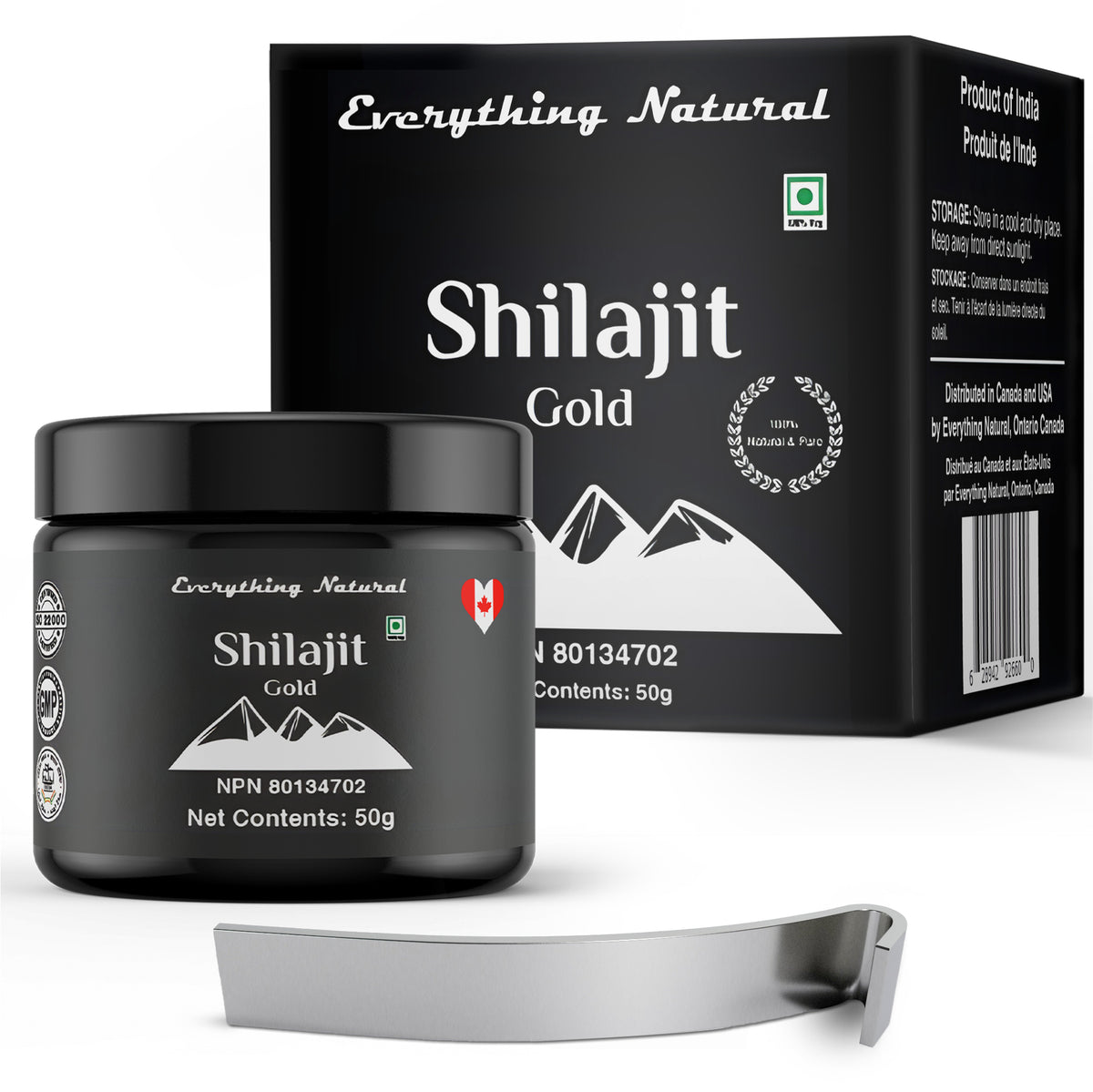 Shilajit Pur Résine De L'Himalaya - Complément Puissant 50g Acide Fulvique