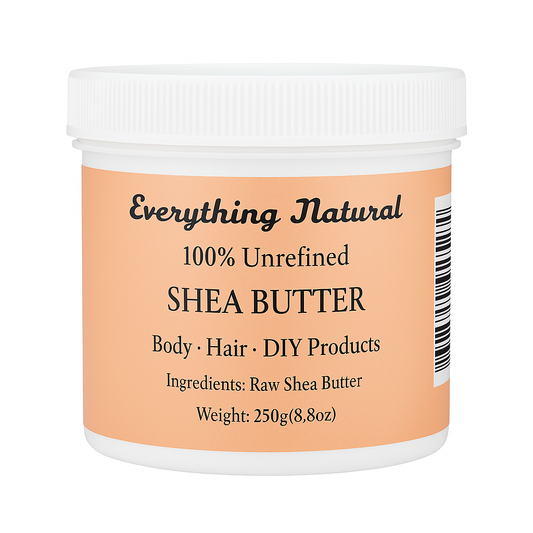 AFRICAN SHEA BUTTER - 100% NATURAL - 250g/8.8ounces