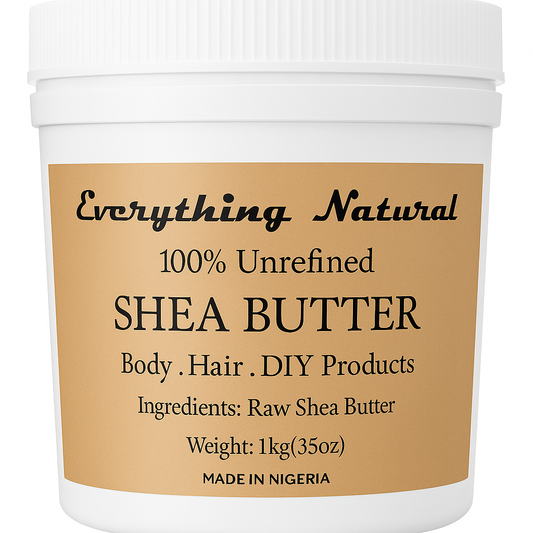 SHEA BUTTER - 100% PURE AND ORGANIC Grade A 900G/31.7OZ