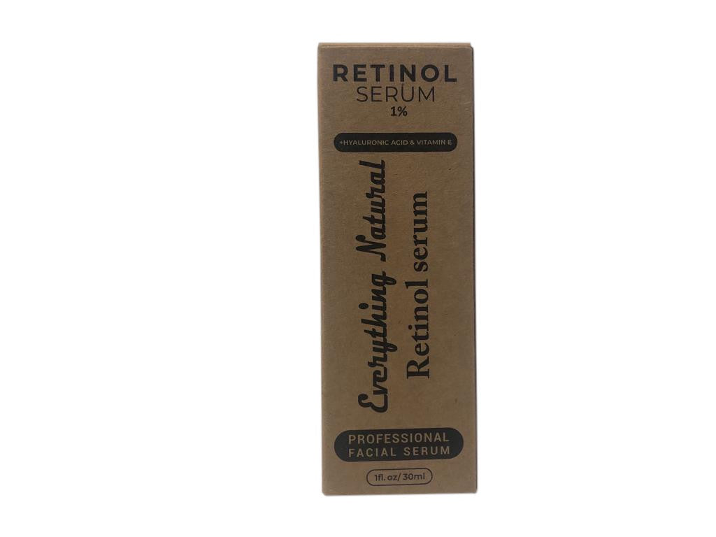 RETINOL SERUM 1% with pure Retinol, Hyaluronic acid and Vitamin E